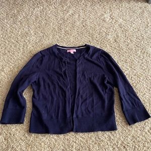 EUC Lilly Pulitzer Cropped Cardigan
